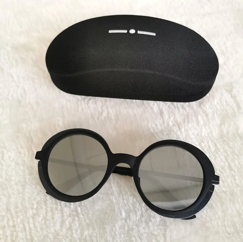 Sunglasses Women Italia Independent Mirror Black & Grey