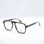 lunette de vue homme grand format vintage acétate profile
