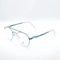 lunette de vue unisex bleu turquoi titan