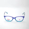 paire de lunette de vue enfant fille marque Lulucastagnette Bleu Violet